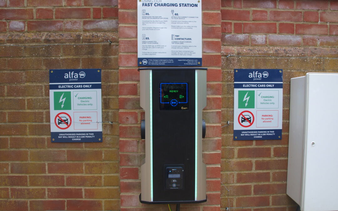 Electricity charging point