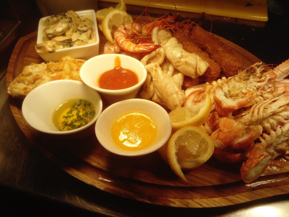 Summer Seafood Platter Beechwood Hotel & Restaurant