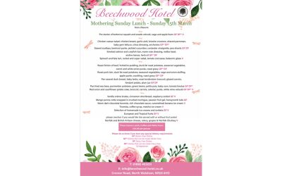 Mothers Day Lunch 15th March